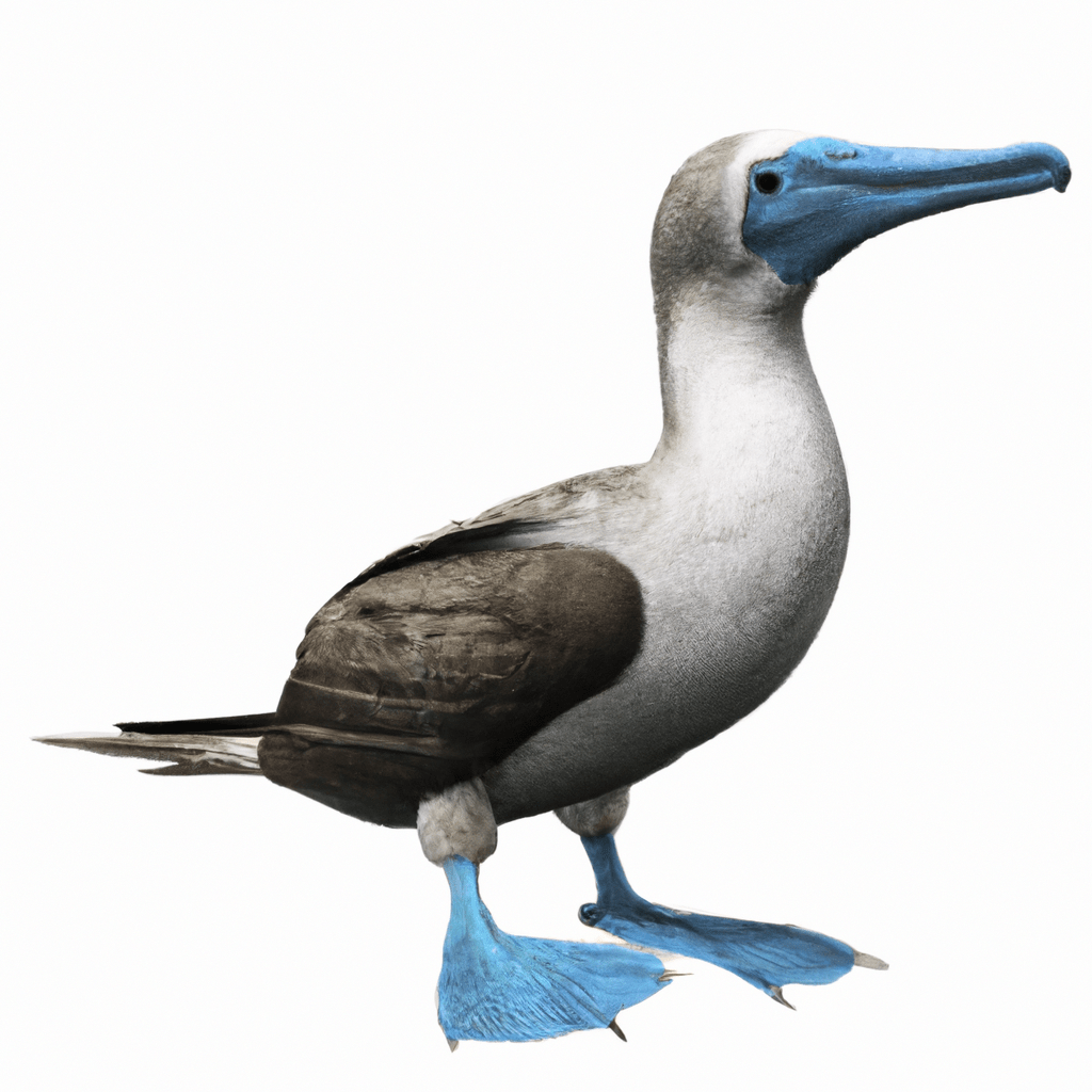 3D blue footed booby 3D blue footed booby
